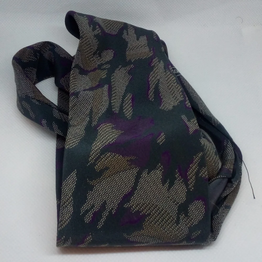 Giorgio armani Grey Silk Tie
